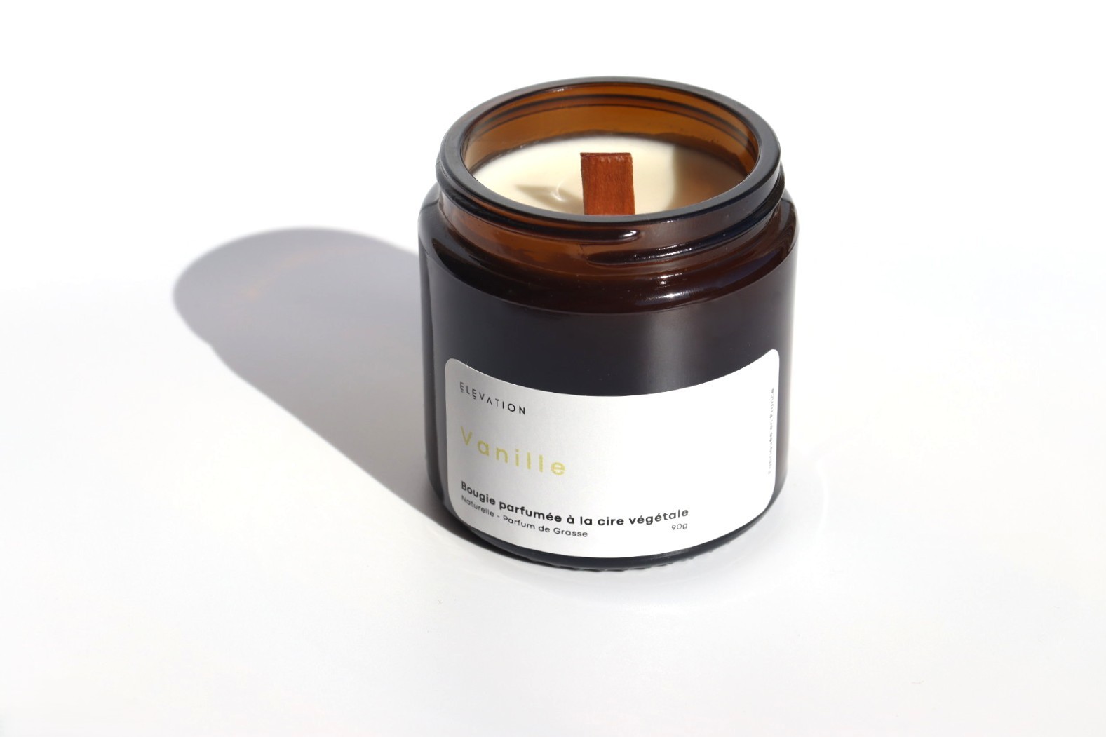 bougie à la vanille