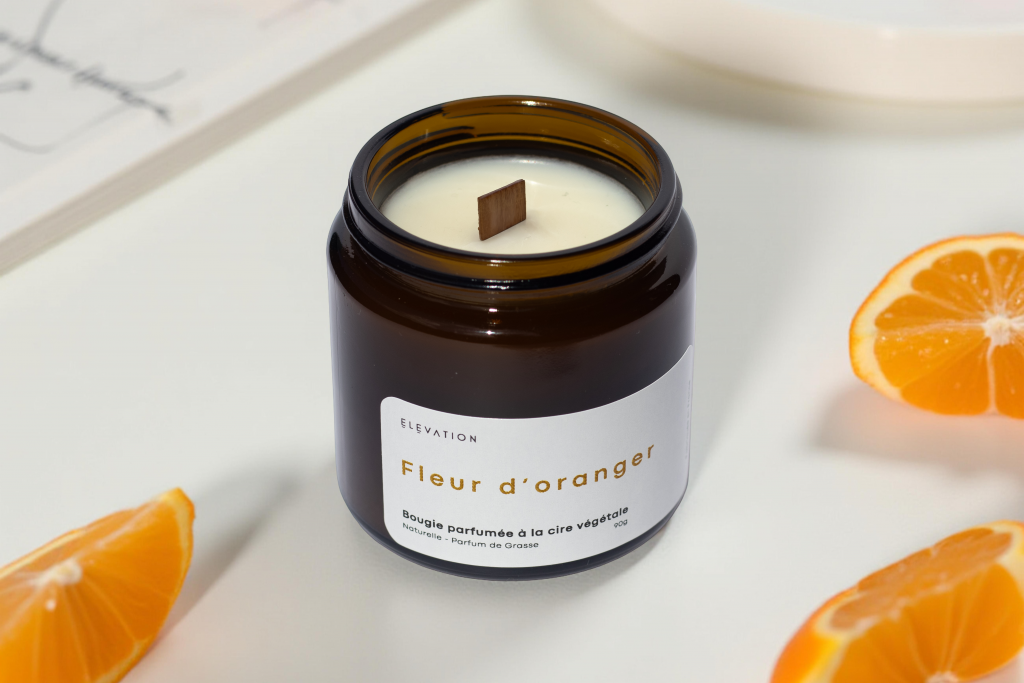 Bougie fleur d'oranger